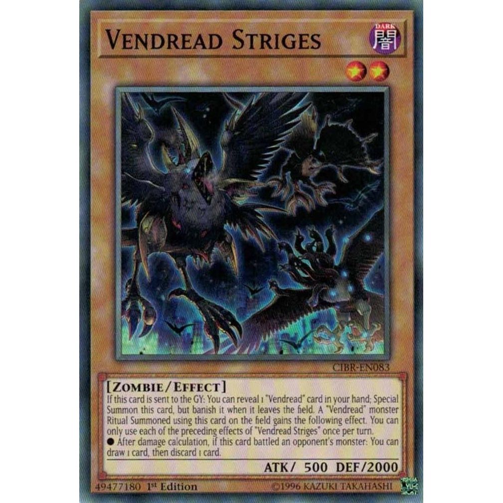 Image for Vendread Striges (CIBR-EN083) (CIBR) - YuGiOh