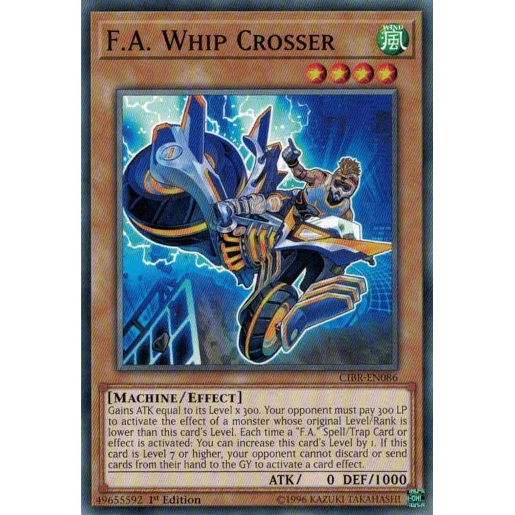 Image for F.A. Whip Crosser (CIBR-EN086) (CIBR) - YuGiOh