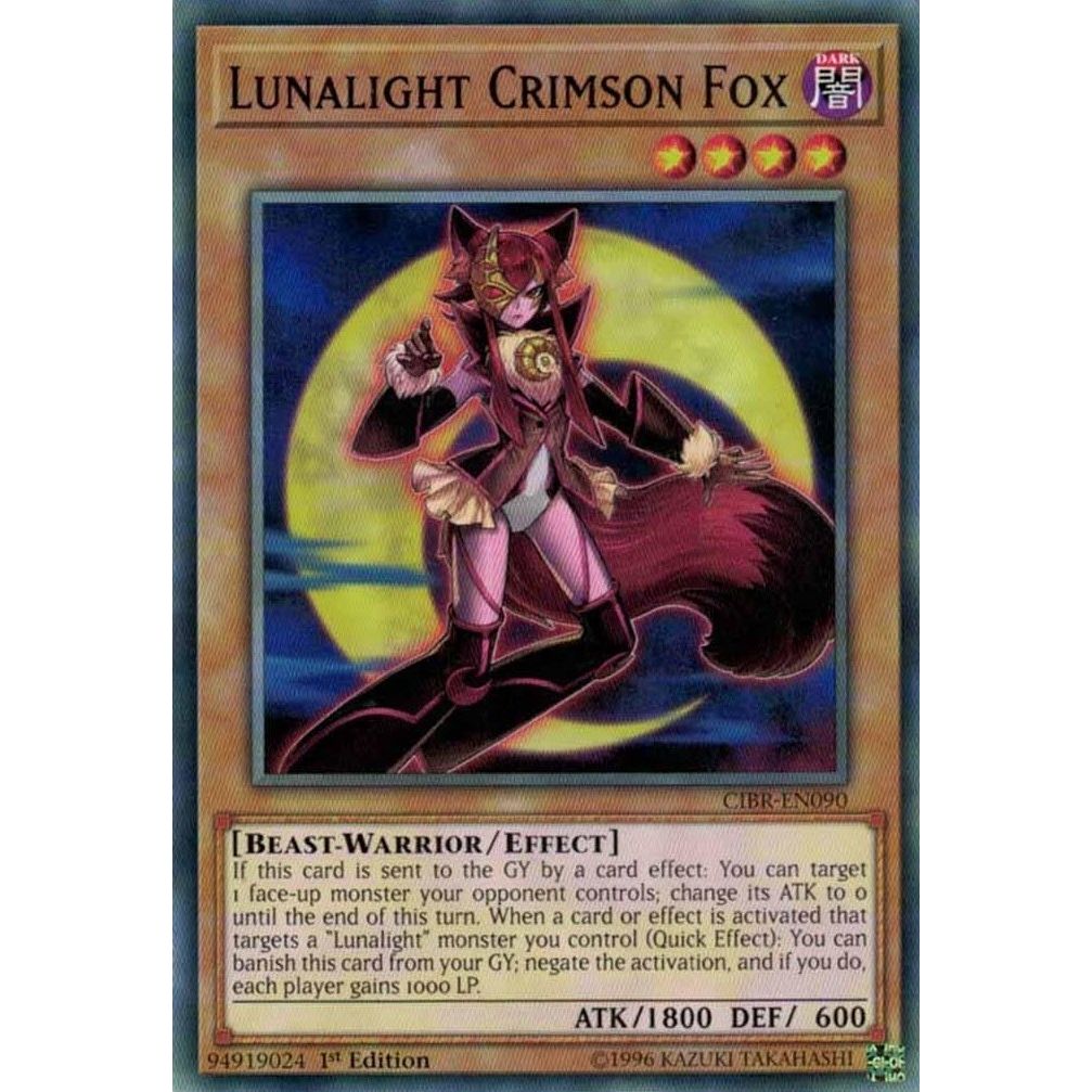 Image for Lunalight Crimson Fox (CIBR-EN090) (CIBR) - YuGiOh