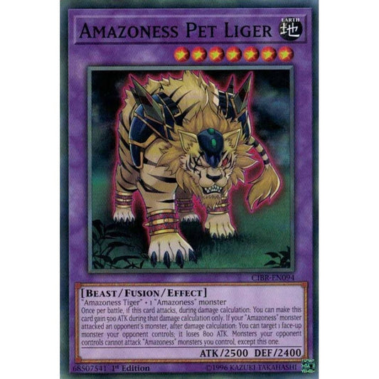 Image for Amazoness Pet Liger (CIBR-EN094) (CIBR) - YuGiOh