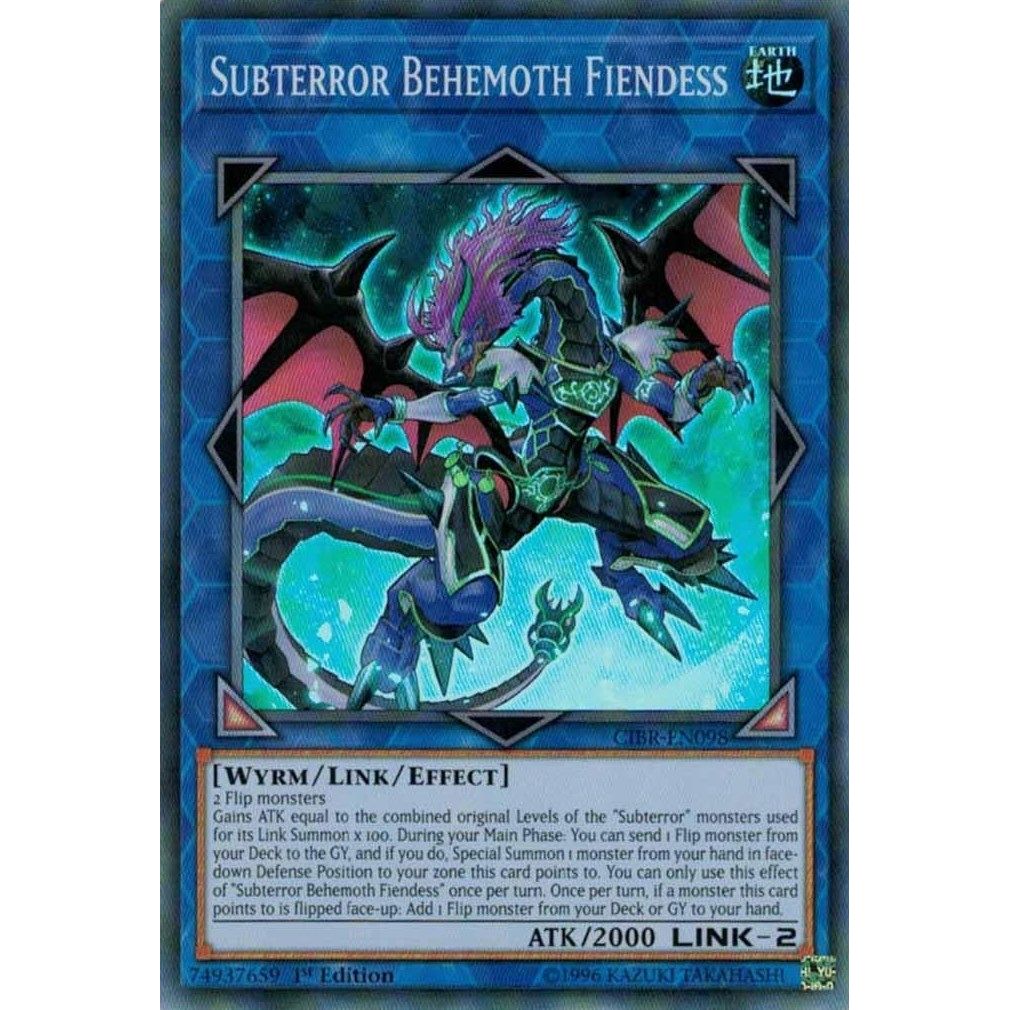 Image for Subterror Behemoth Fiendess (CIBR-EN098) (CIBR) - YuGiOh