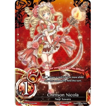 Image for Crimson Nicola (Foil) (SD01-004EN) (SD01) - The Caster Chronicles