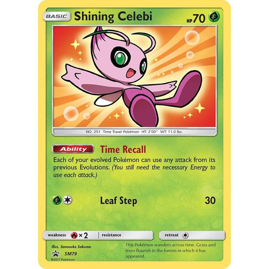 Image for Shining Celebi - SM79 (SM79) (SMP) - Pokemon