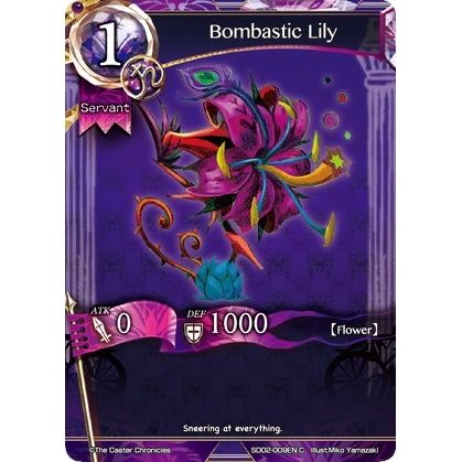 Image for Bombastic Lily (SD02-009EN) (SD02) - The Caster Chronicles
