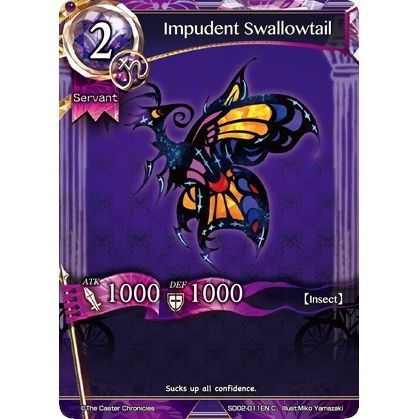Image for Impudent Swallowtail (SD02-011EN) (SD02) - The Caster Chronicles