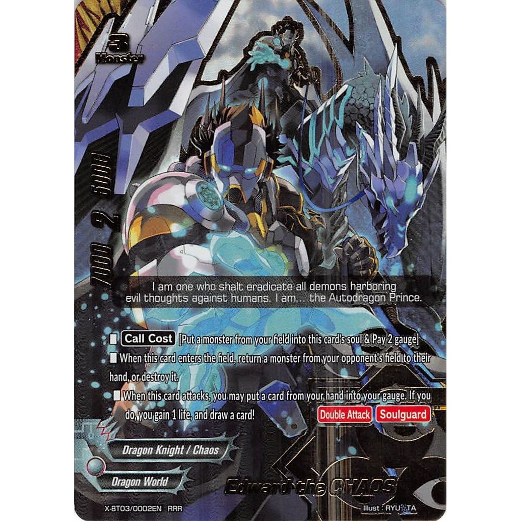 Image for Edward the CHAOS (X-BT03/0002EN) (X-BT03) - Future Card BuddyFight