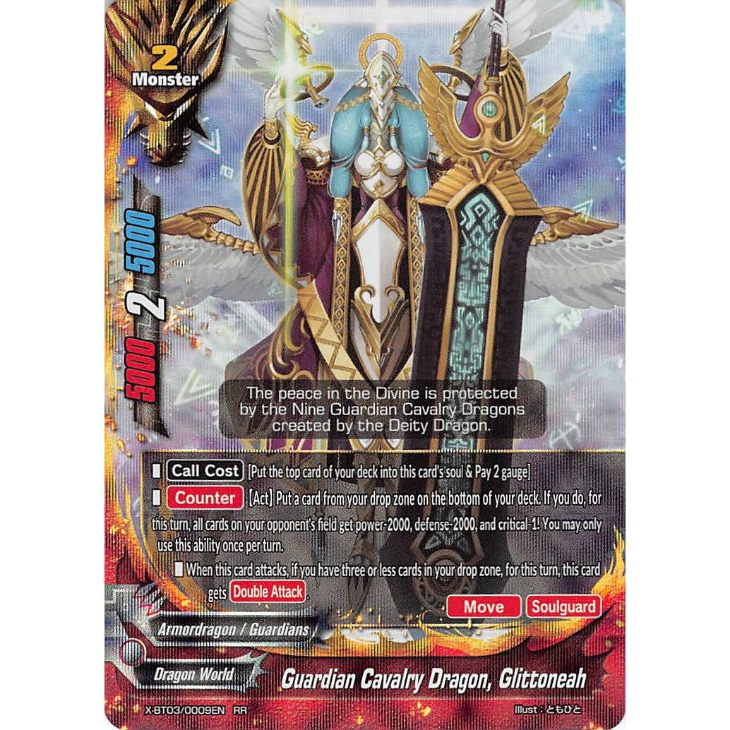 Image for Guardian Cavalry Dragon, Glittoneah (X-BT03/0009EN) (X-BT03) - Future Card BuddyFight