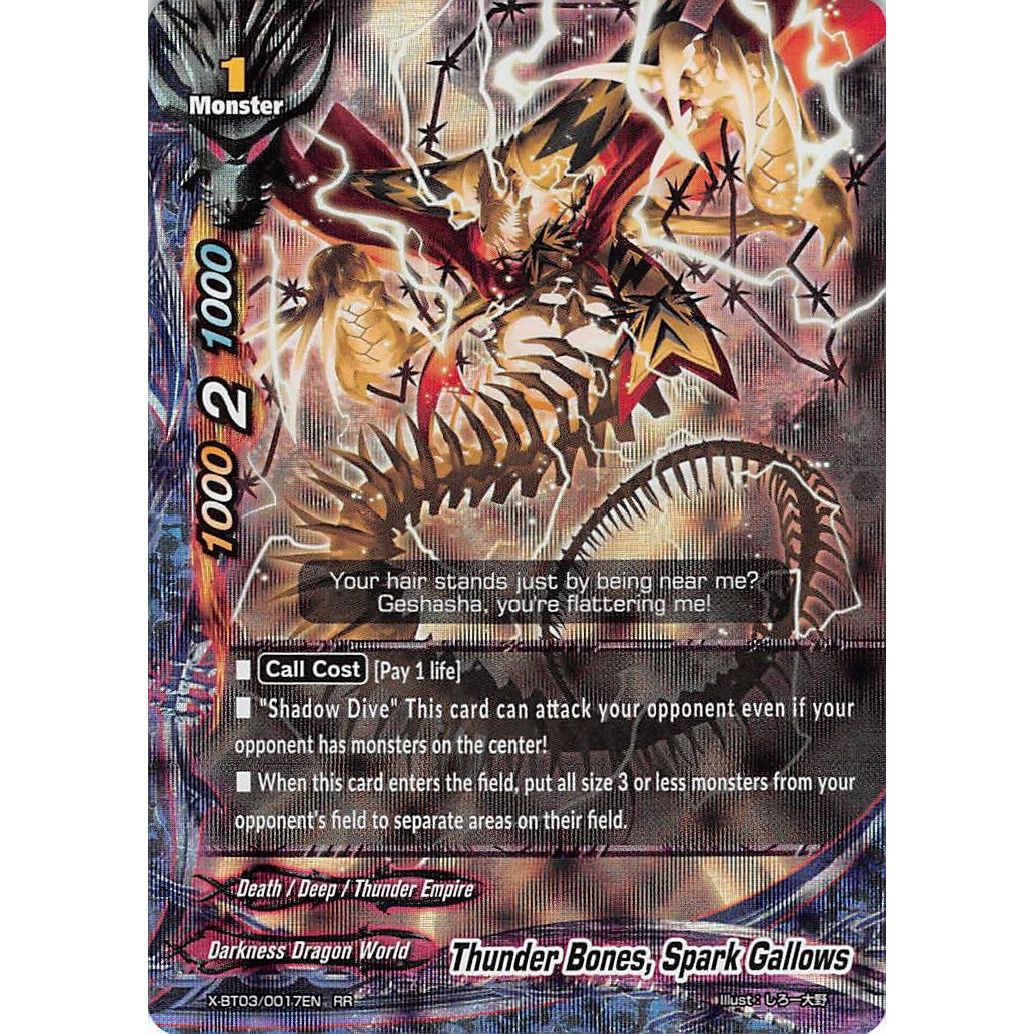 Image for Thunder Bones, Spark Gallows (X-BT03/0017EN) (X-BT03) - Future Card BuddyFight