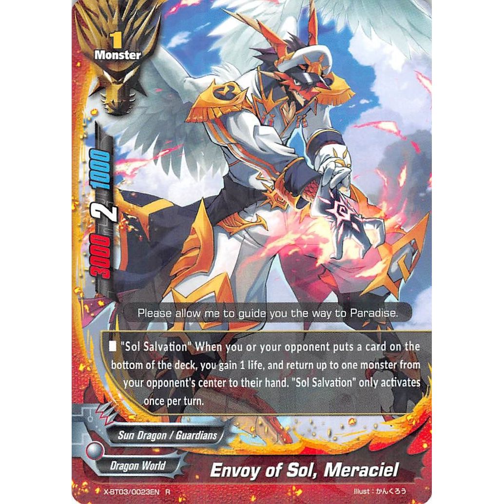 Image for Envoy of Sol, Meraciel (X-BT03/0023EN) (X-BT03) - Future Card BuddyFight