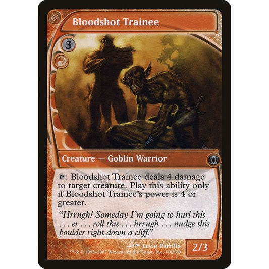Image for Bloodshot Trainee (110) (FUT) - Magic: The Gathering