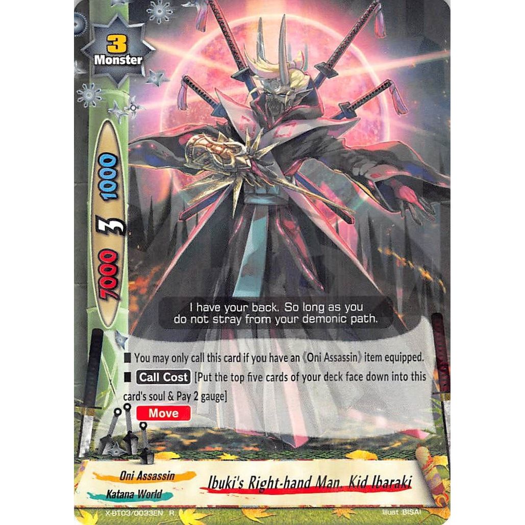 Image for Ibuki's Right-hand Man, Kid Ibaraki (X-BT03/0033EN) (X-BT03) - Future Card BuddyFight