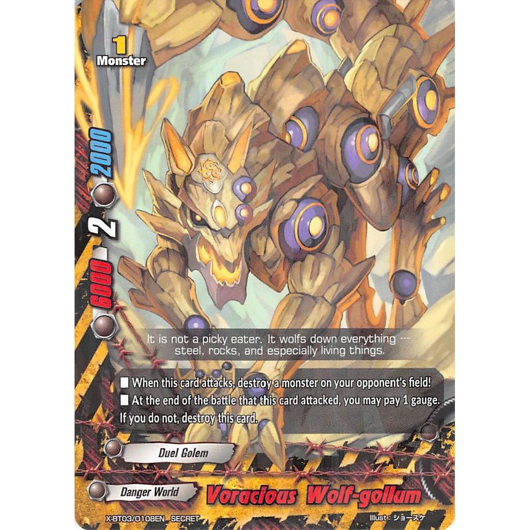 Image for Voracious Wolf-gollum (X-BT03/0108EN) (X-BT03) - Future Card BuddyFight