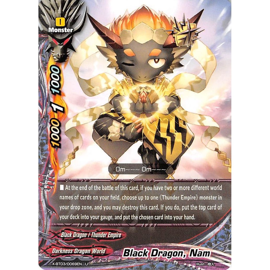 Image for Black Dragon, Nam (X-BT03/0069EN) (X-BT03) - Future Card BuddyFight