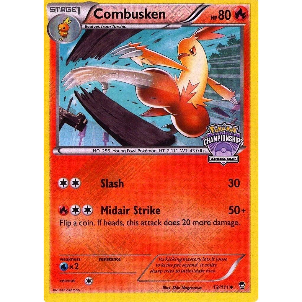 Image for Combusken - 13/111 (Arena Cup Championships) (013/111) (PR) - Pokemon