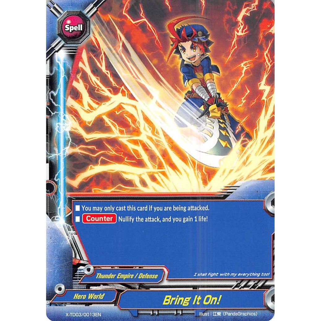 Image for Bring It On! (X-TD03/0013EN) (X-TD03) - Future Card BuddyFight