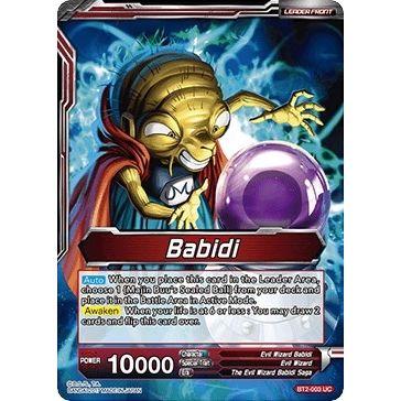 Image for Babidi // Babidi, Creator of Evil (BT2-003) (DBS-B02) - Dragon Ball Super: Masters