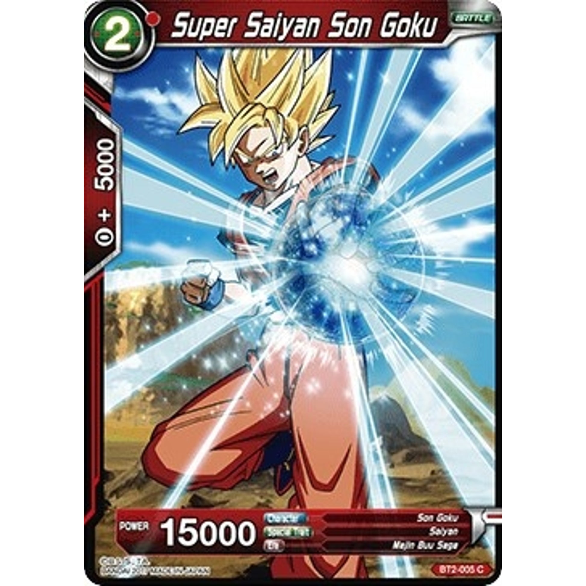 Image for Super Saiyan Son Goku (BT2-005) (DBS-B02) - Dragon Ball Super: Masters