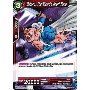 Image for Dabura, The Wizard's Right Hand (BT2-023) (DBS-B02) - Dragon Ball Super: Masters