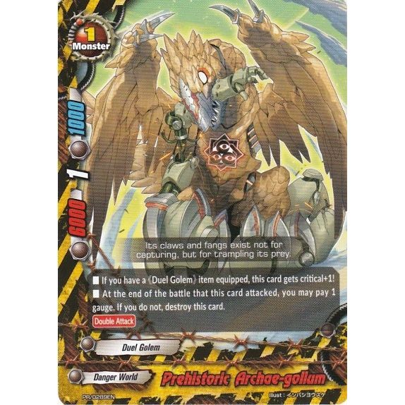 Image for Prehistoric Archae-gollum (PR/0289EN) (PR) - Future Card BuddyFight