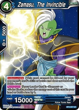 Image for Zamasu, The Invincible (BT2-057) (DBS-B02) - Dragon Ball Super: Masters