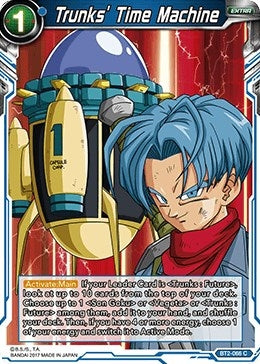 Image for Trunks' Time Machine (BT2-066) (DBS-B02) - Dragon Ball Super: Masters
