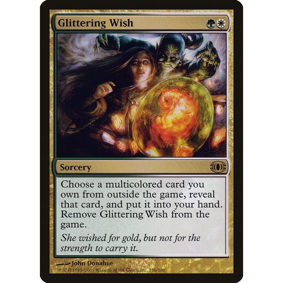 Image for Glittering Wish (156) (FUT) - Magic: The Gathering
