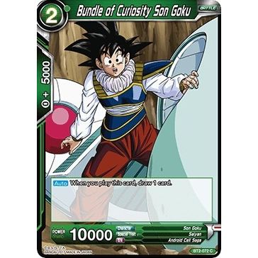 Image for Bundle of Curiosity Son Goku (BT2-072) (DBS-B02) - Dragon Ball Super: Masters