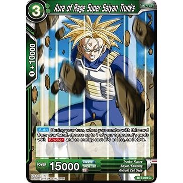 Image for Aura of Rage Super Saiyan Trunks (BT2-079) (DBS-B02) - Dragon Ball Super: Masters