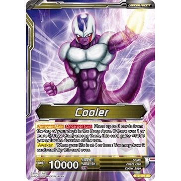 Image for Cooler // Cooler, Leader of Troops (BT2-101) (DBS-B02) - Dragon Ball Super: Masters