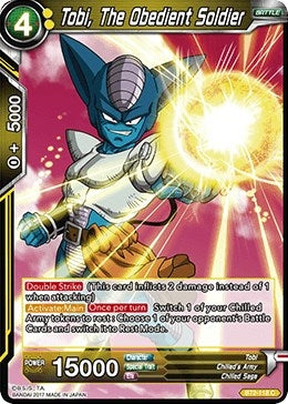 Image for Tobi, The Obedient Soldier (BT2-118) (DBS-B02) - Dragon Ball Super: Masters