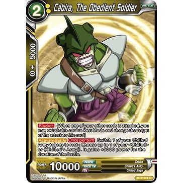 Image for Cabira, The Obedient Soldier (BT2-119) (DBS-B02) - Dragon Ball Super: Masters