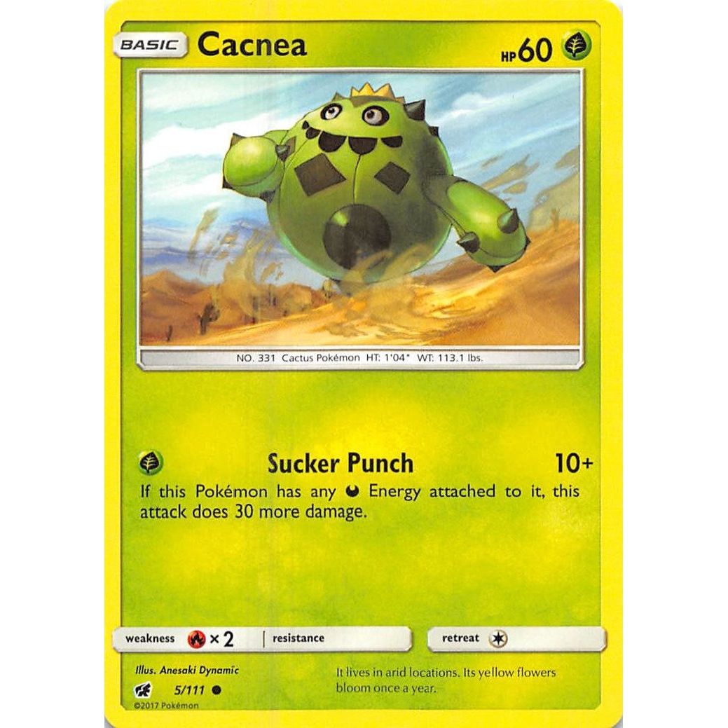 Image for Cacnea (5/111) (SM04) - Pokemon