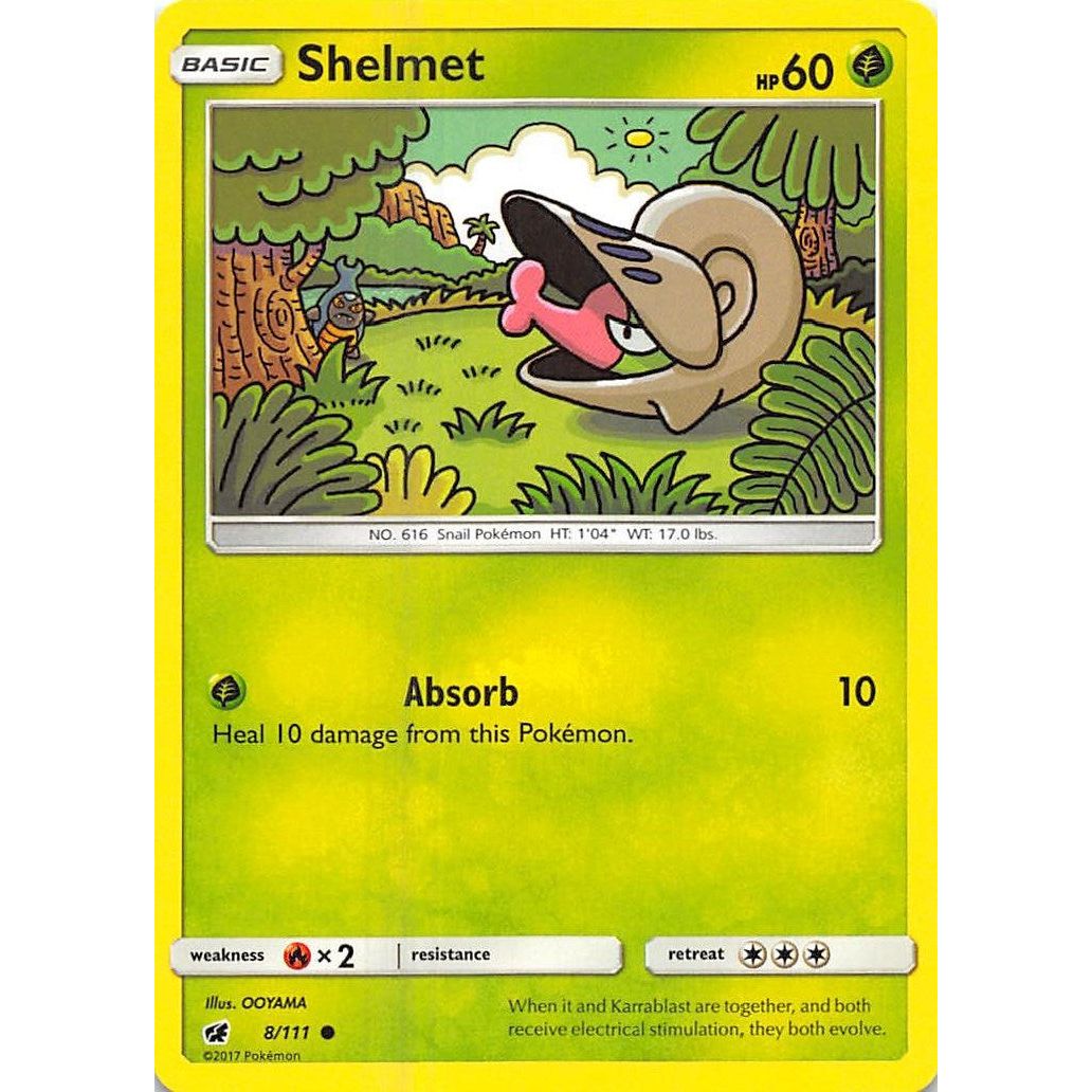 Image for Shelmet (8/111) (SM04) - Pokemon