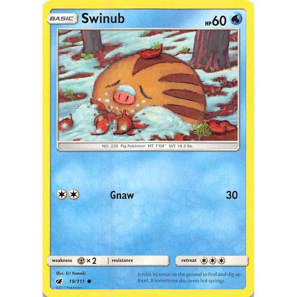 Image for Swinub (19/111) (SM04) - Pokemon