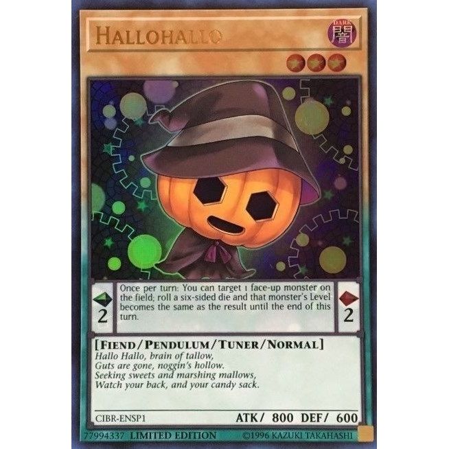 Image for Hallohallo (CIBR-ENSP1) (CIBR-ENSP1) (CIBR) - YuGiOh