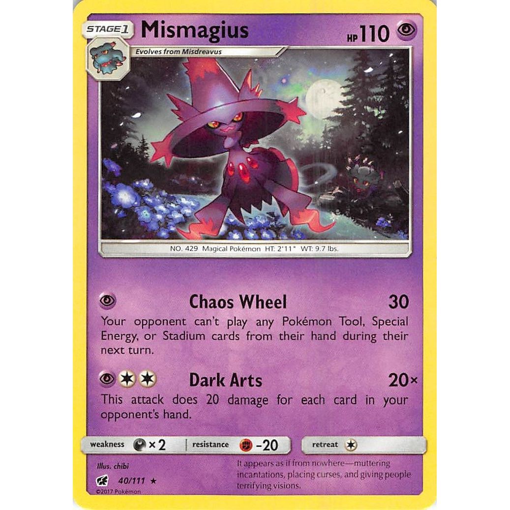 Image for Mismagius (40/111) (SM04) - Pokemon