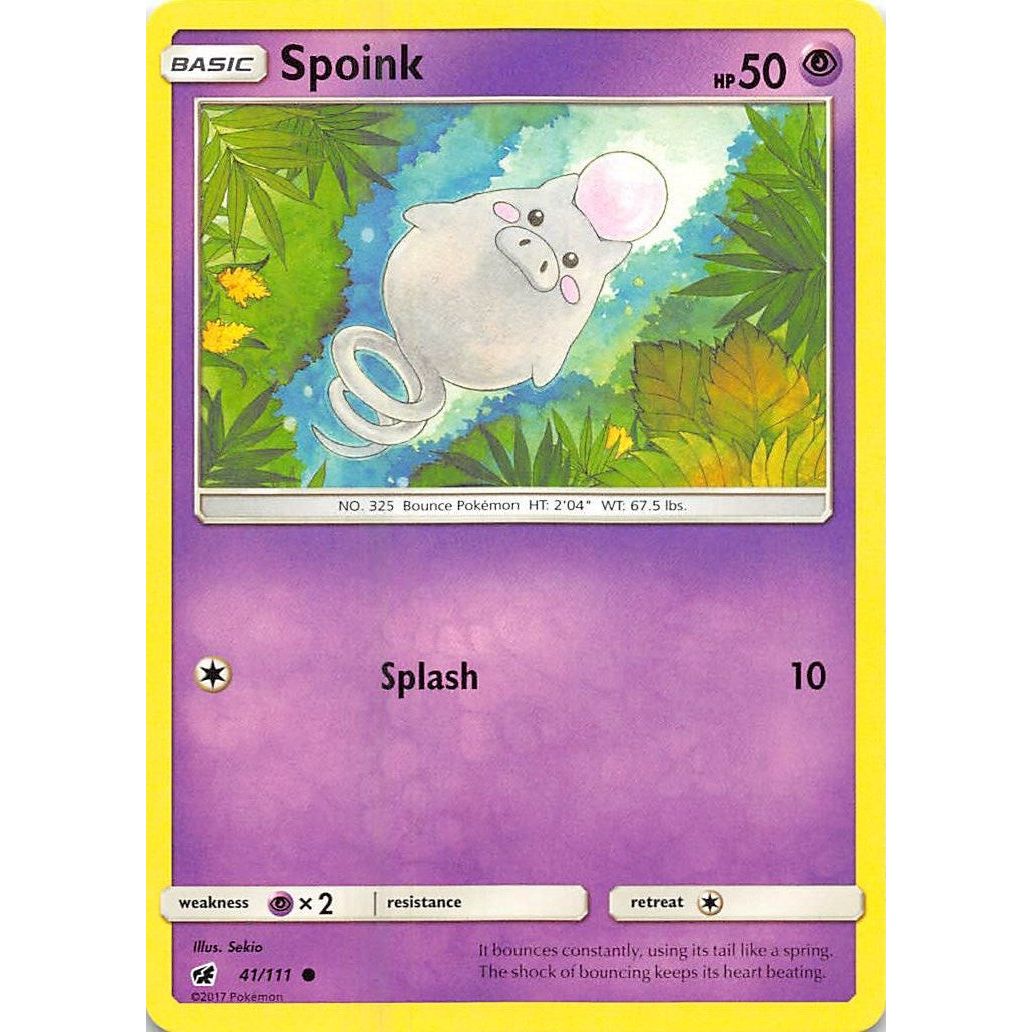 Image for Spoink (41/111) (SM04) - Pokemon