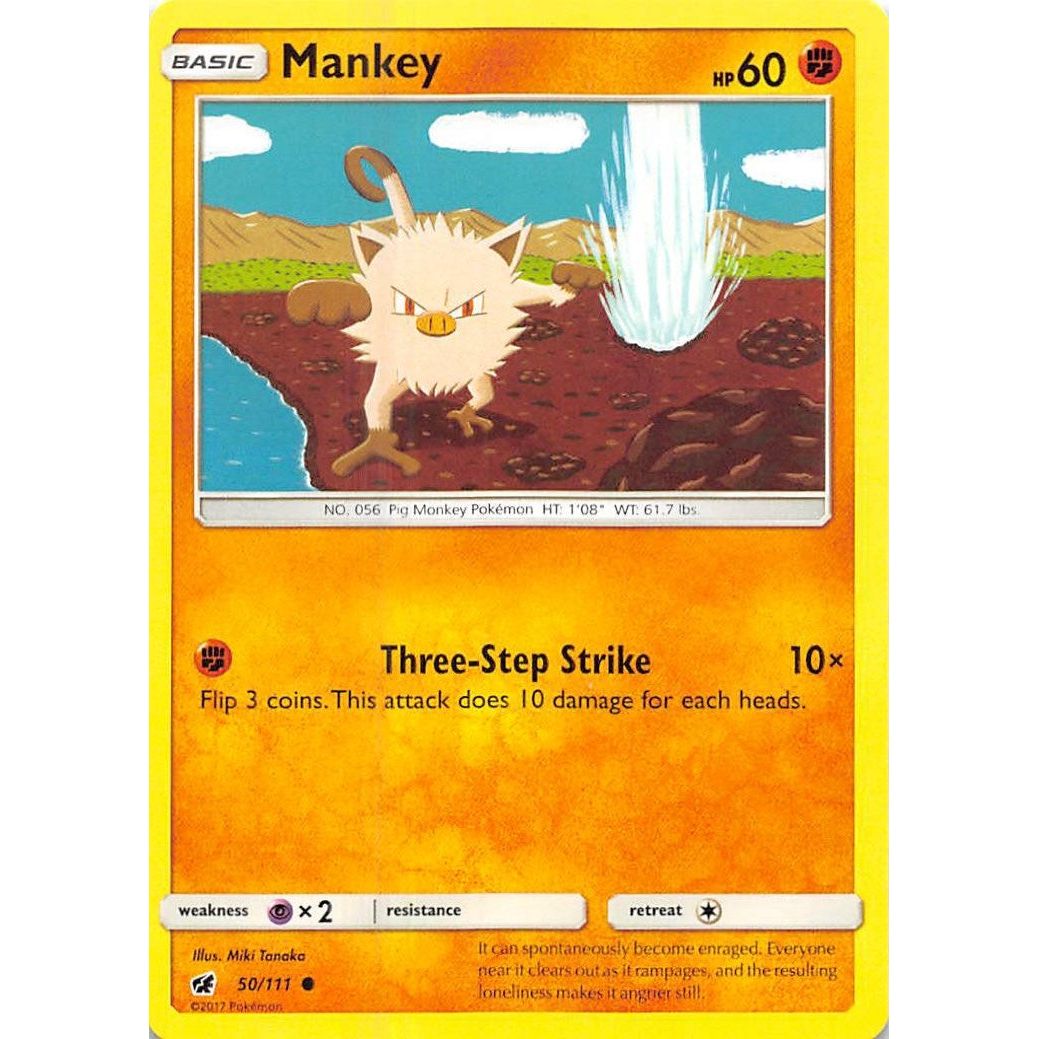 Image for Mankey (50/111) (SM04) - Pokemon