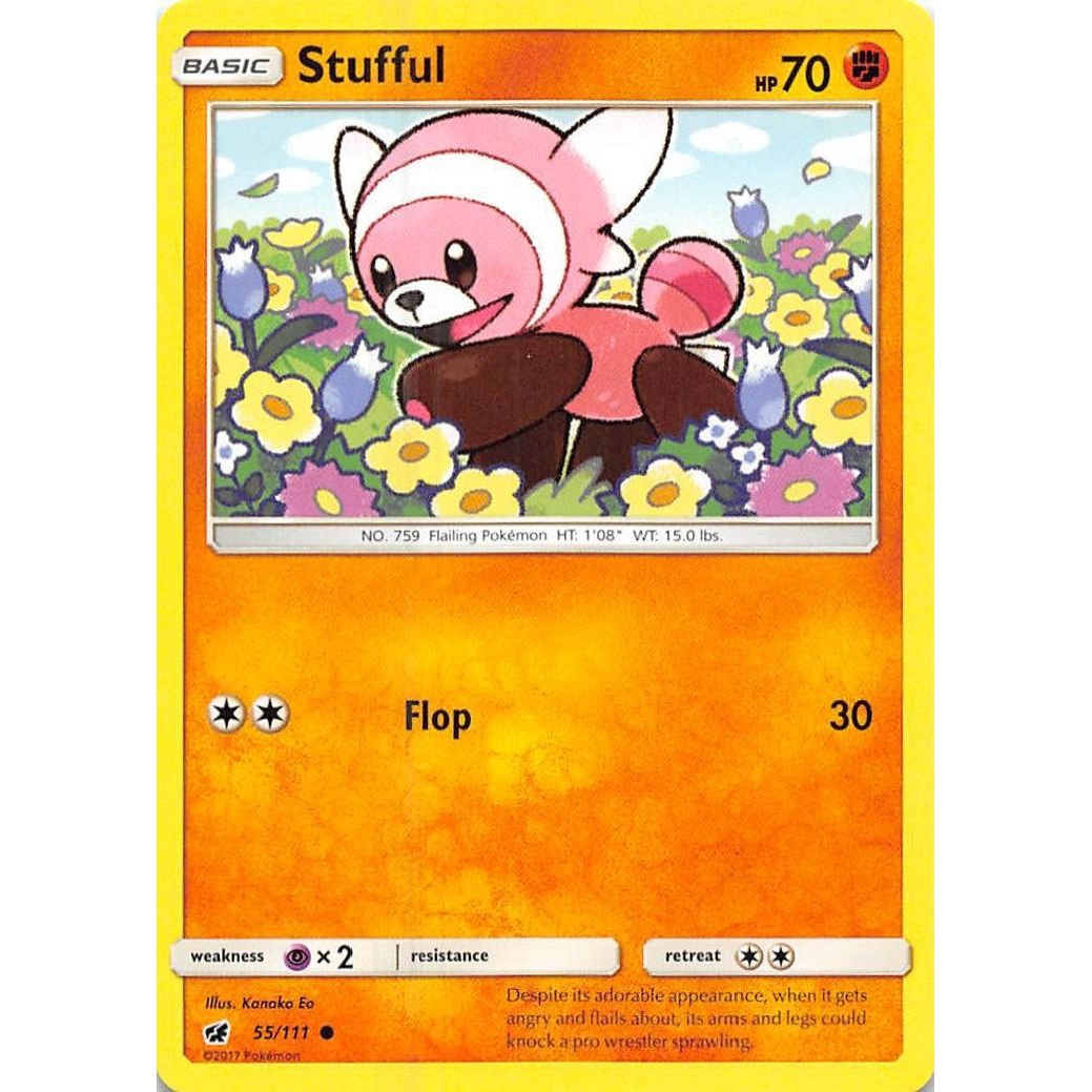 Image for Stufful (55/111) (SM04) - Pokemon
