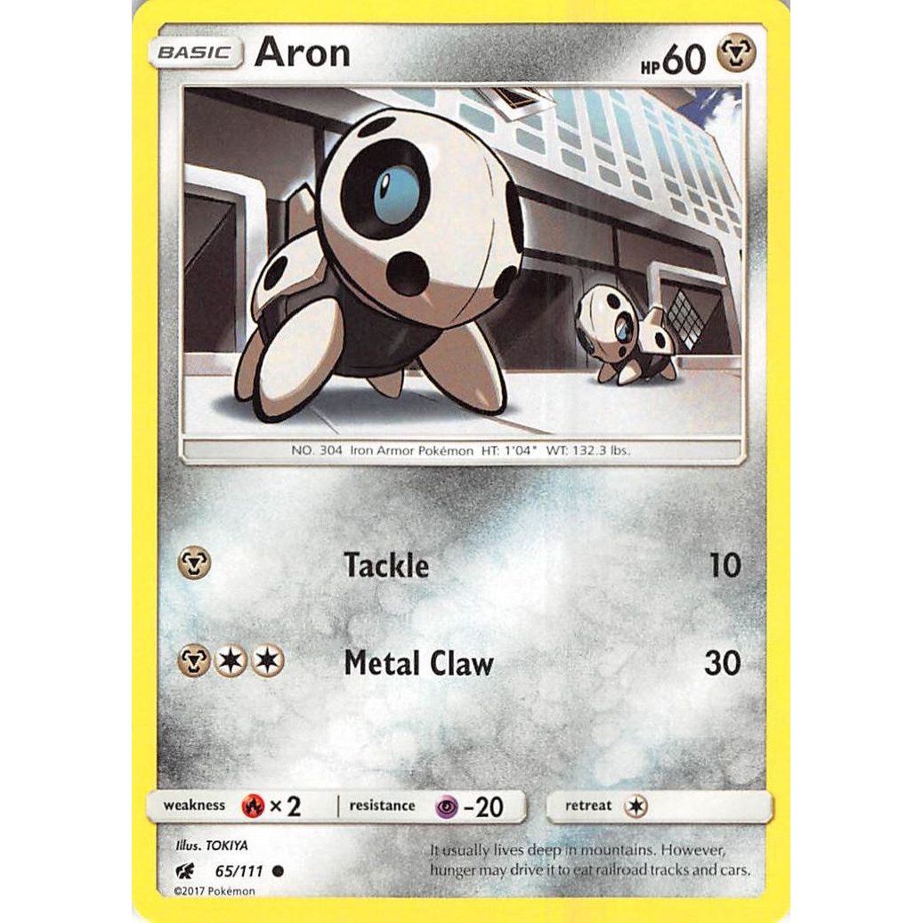 Image for Aron (65/111) (SM04) - Pokemon