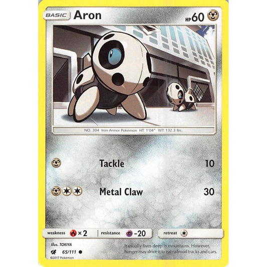 Image for Aron (65/111) (SM04) - Pokemon