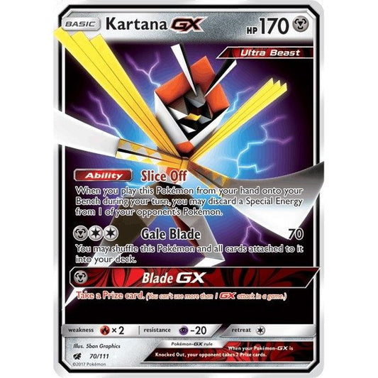 Image for Kartana GX (70/111) (SM04) - Pokemon