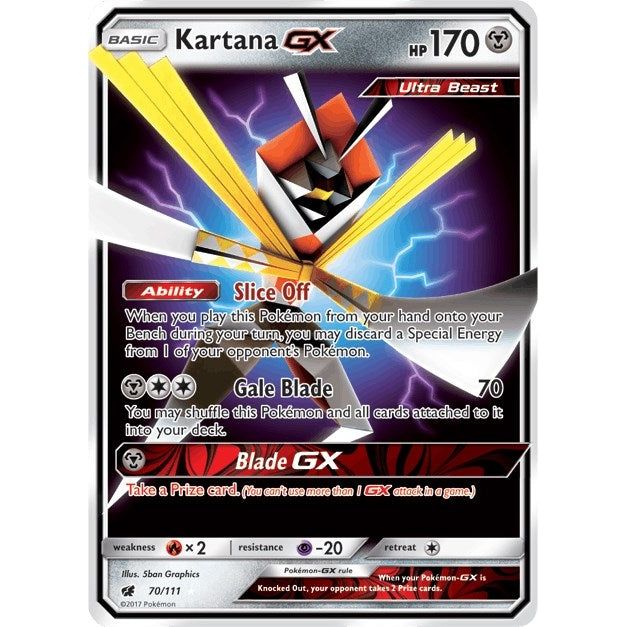 Image for Kartana GX (70/111) (SM04) - Pokemon