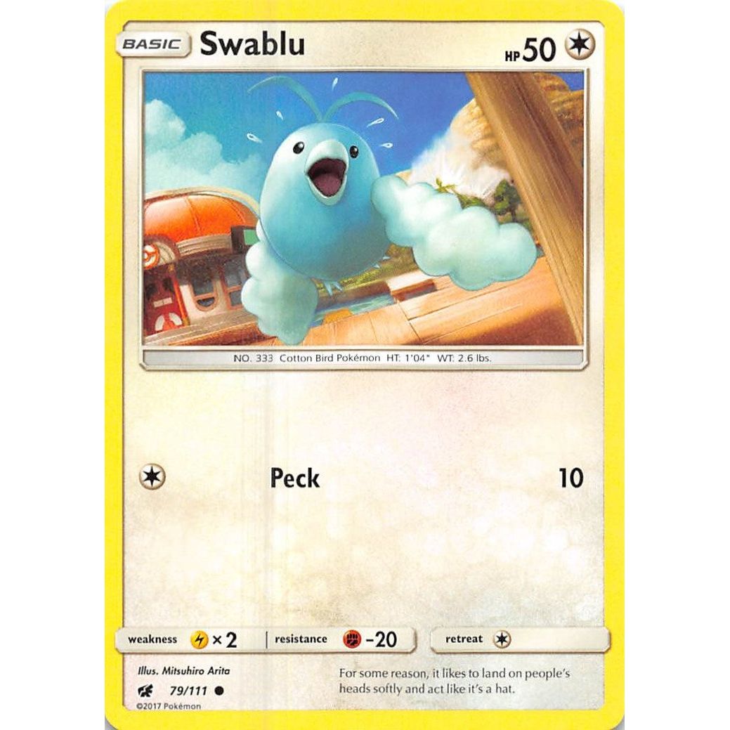 Image for Swablu (79/111) (SM04) - Pokemon