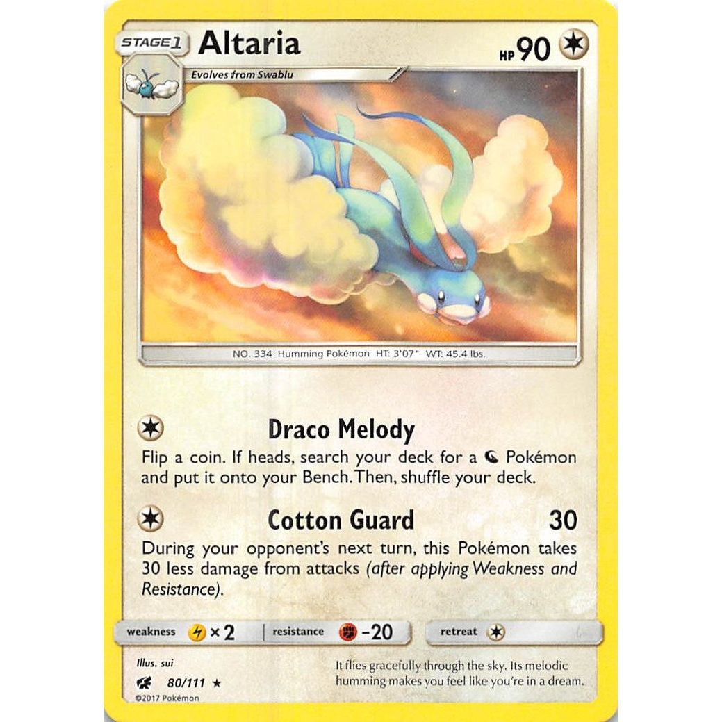 Image for Altaria (80/111) (SM04) - Pokemon