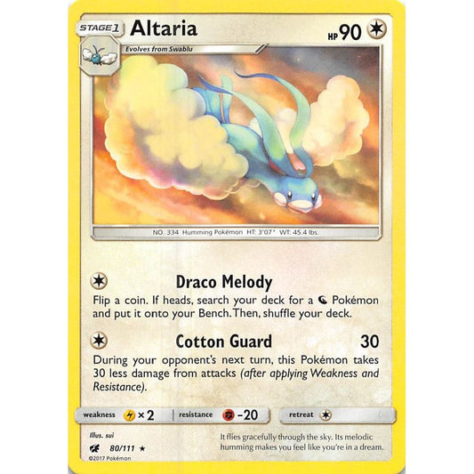 Image for Altaria (80/111) (SM04) - Pokemon