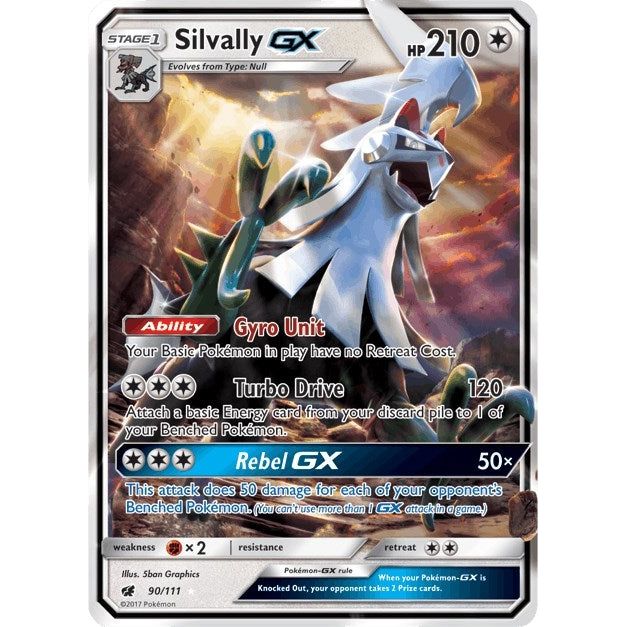 Image for Silvally GX (90/111) (SM04) - Pokemon