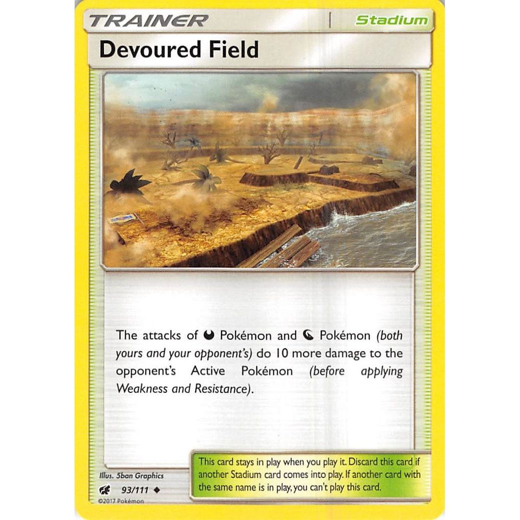 Image for Devoured Field (93/111) (SM04) - Pokemon