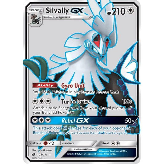 Image for Silvally GX (Full Art) (108/111) (SM04) - Pokemon