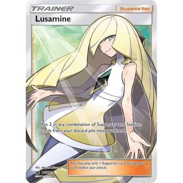 Image for Lusamine (Full Art) (110/111) (SM04) - Pokemon